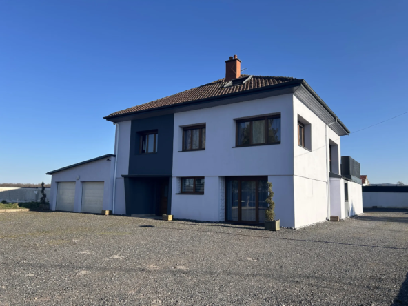 Villa rénovée de 1965 à Epinal avec 2 appartements 