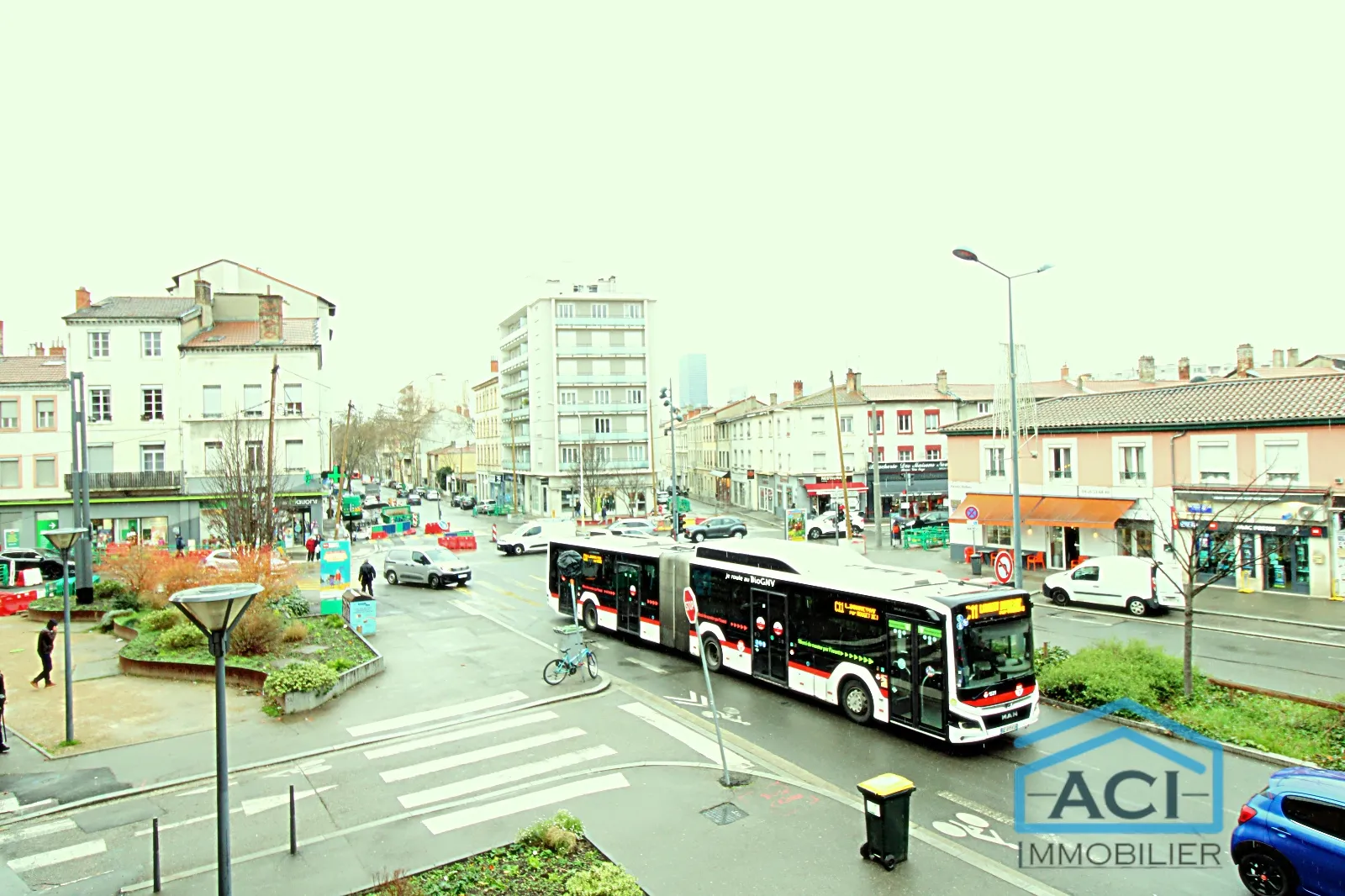 À vendre : Appartement T1 de 52,12 m² à Villeurbanne 