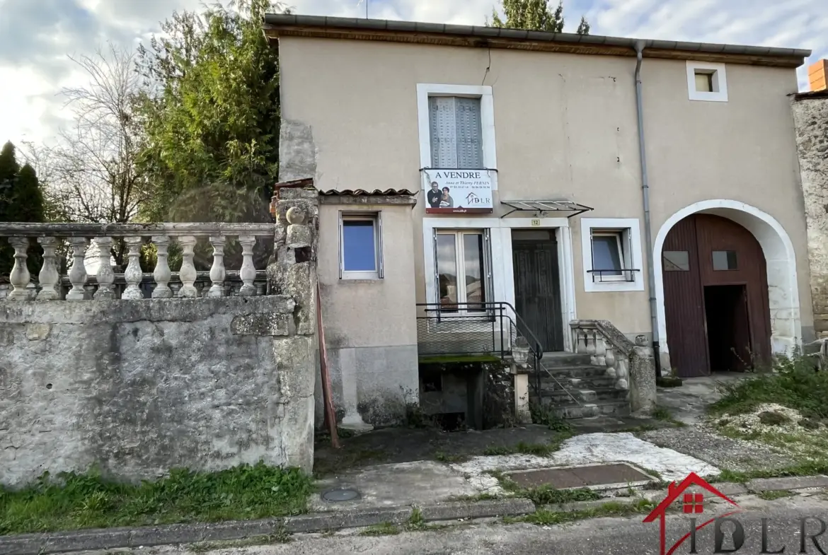 Maison de village à rénover avec vue - 85 m² à Villars Saint Marcellin 