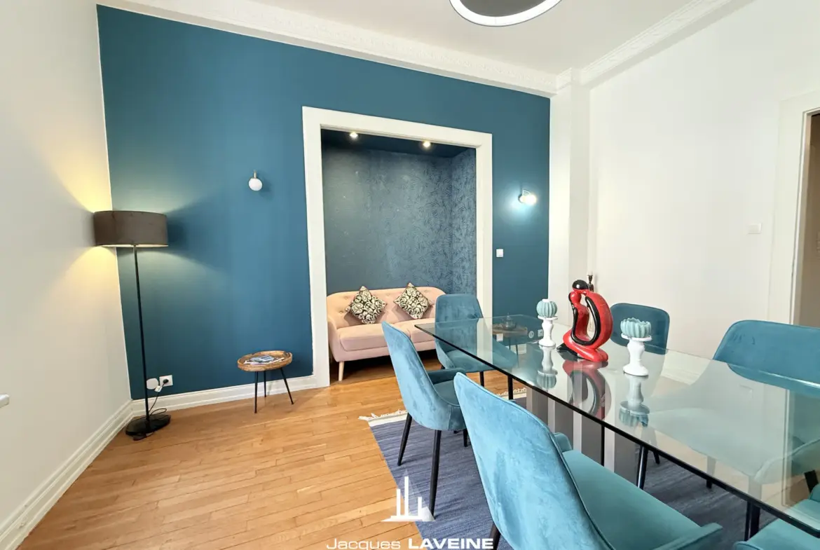 À vendre : Appartement rénové de 77 m² à Metz, Triangle Impérial 