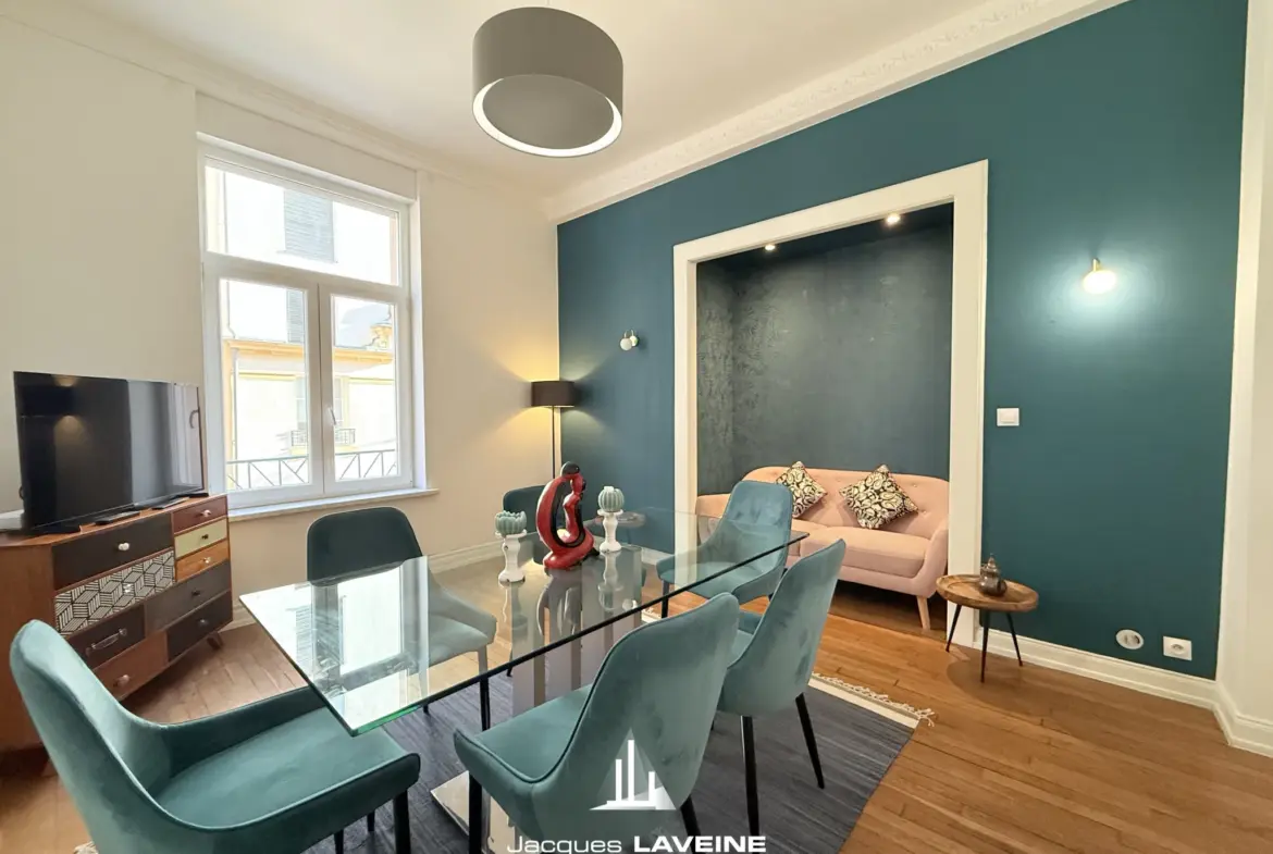 À vendre : Appartement rénové de 77 m² à Metz, Triangle Impérial 