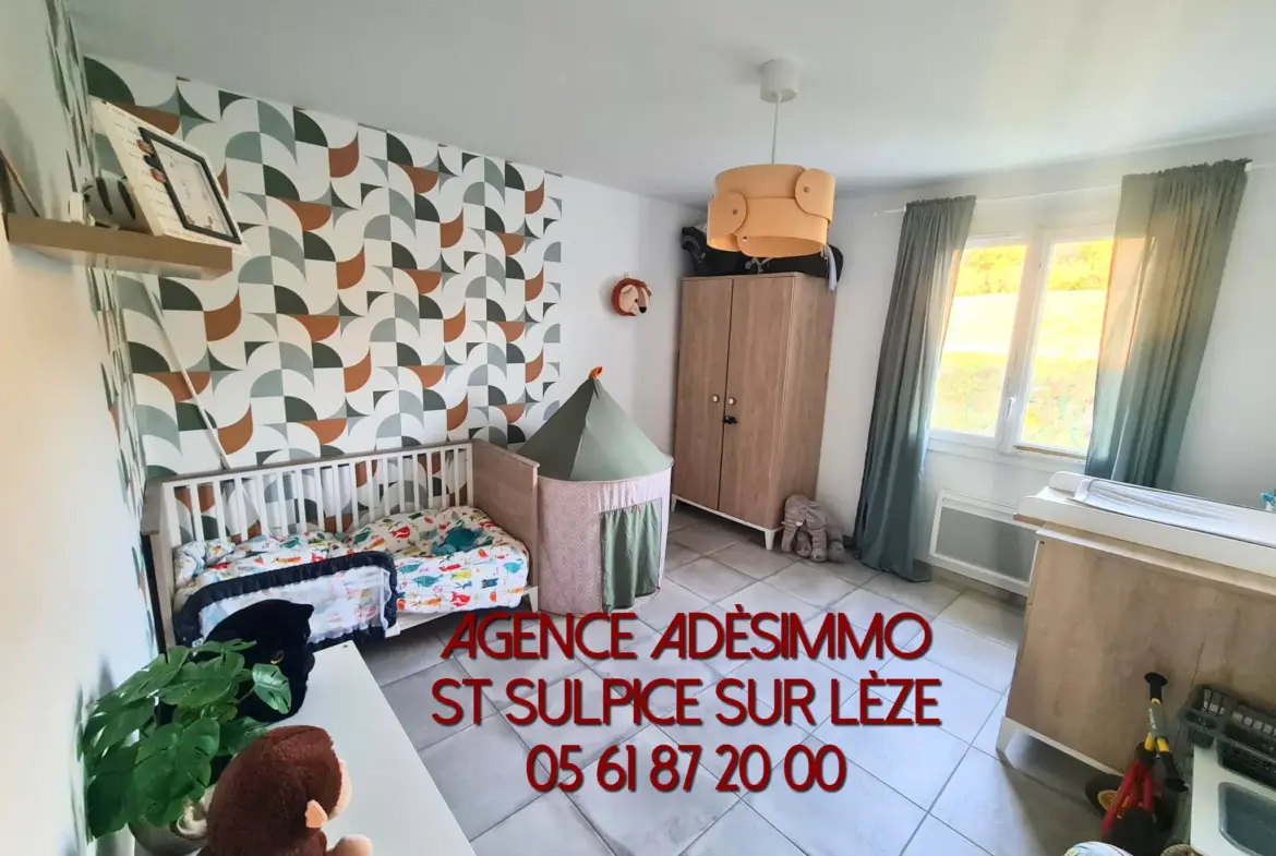 Villa T5 à vendre avec garage et jardin de 921 m² à Gaillac Toulza 