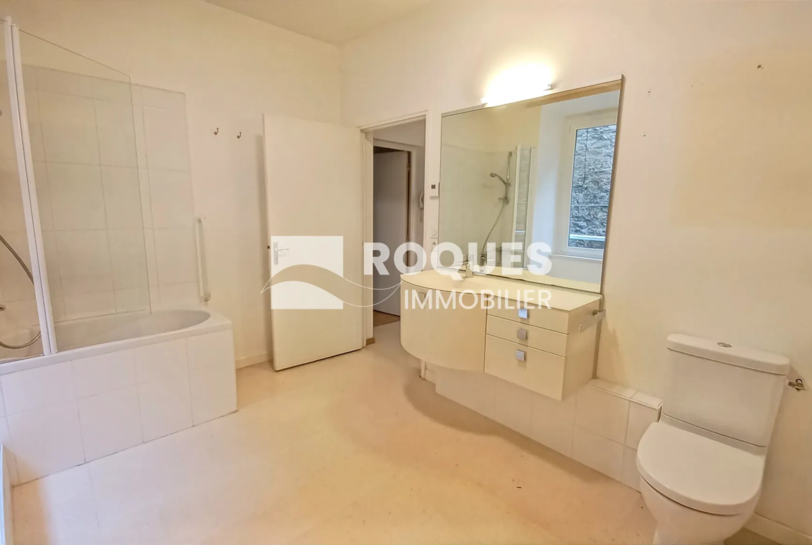 Appartement F3 au 1er étage avec terrasse de 40 m² à Millau 