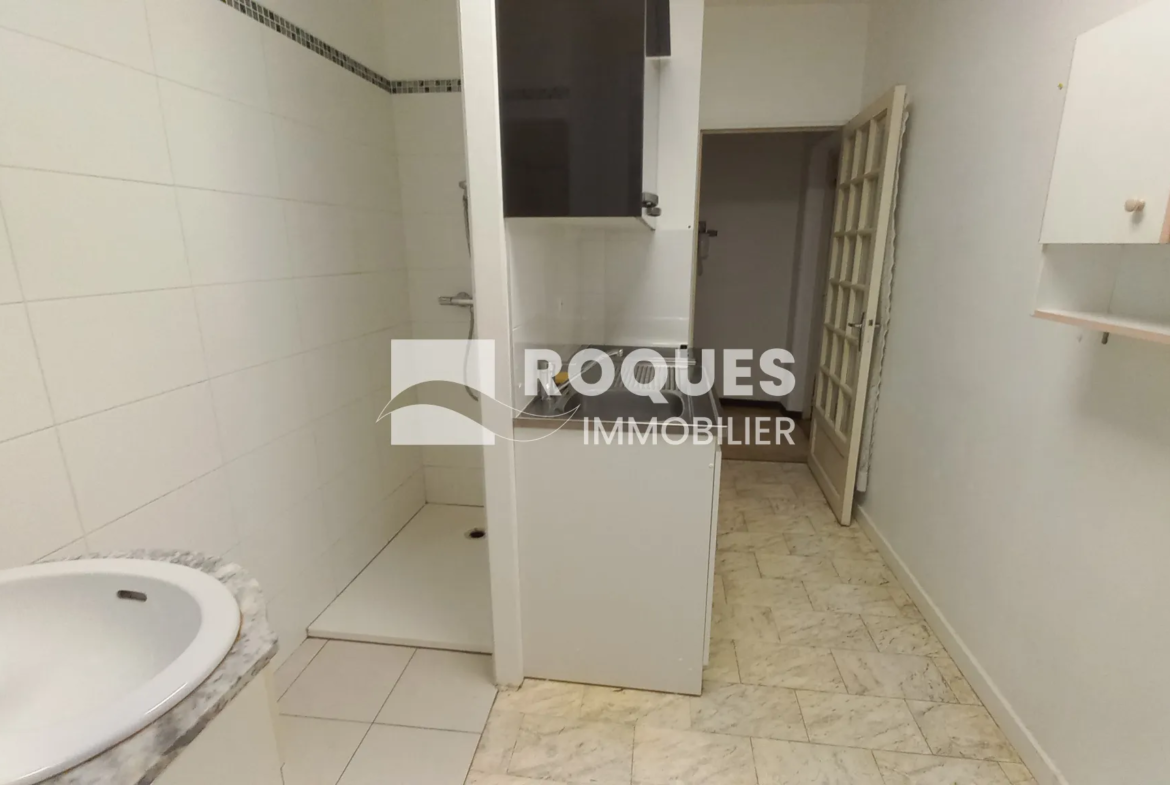 Appartement F3 au 1er étage avec terrasse de 40 m² à Millau 