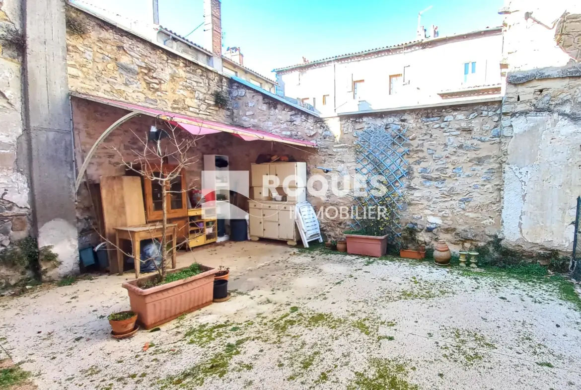 Appartement F3 au 1er étage avec terrasse de 40 m² à Millau 