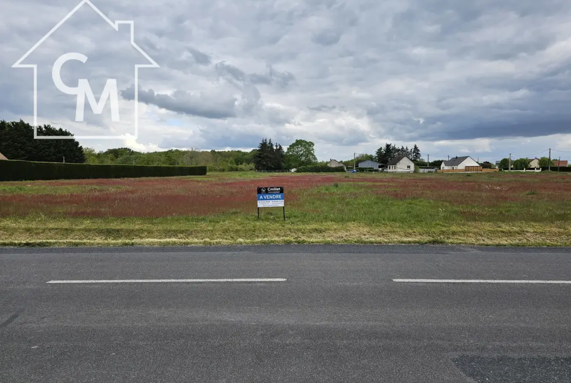 Terrains constructibles à Chabris à vendre 