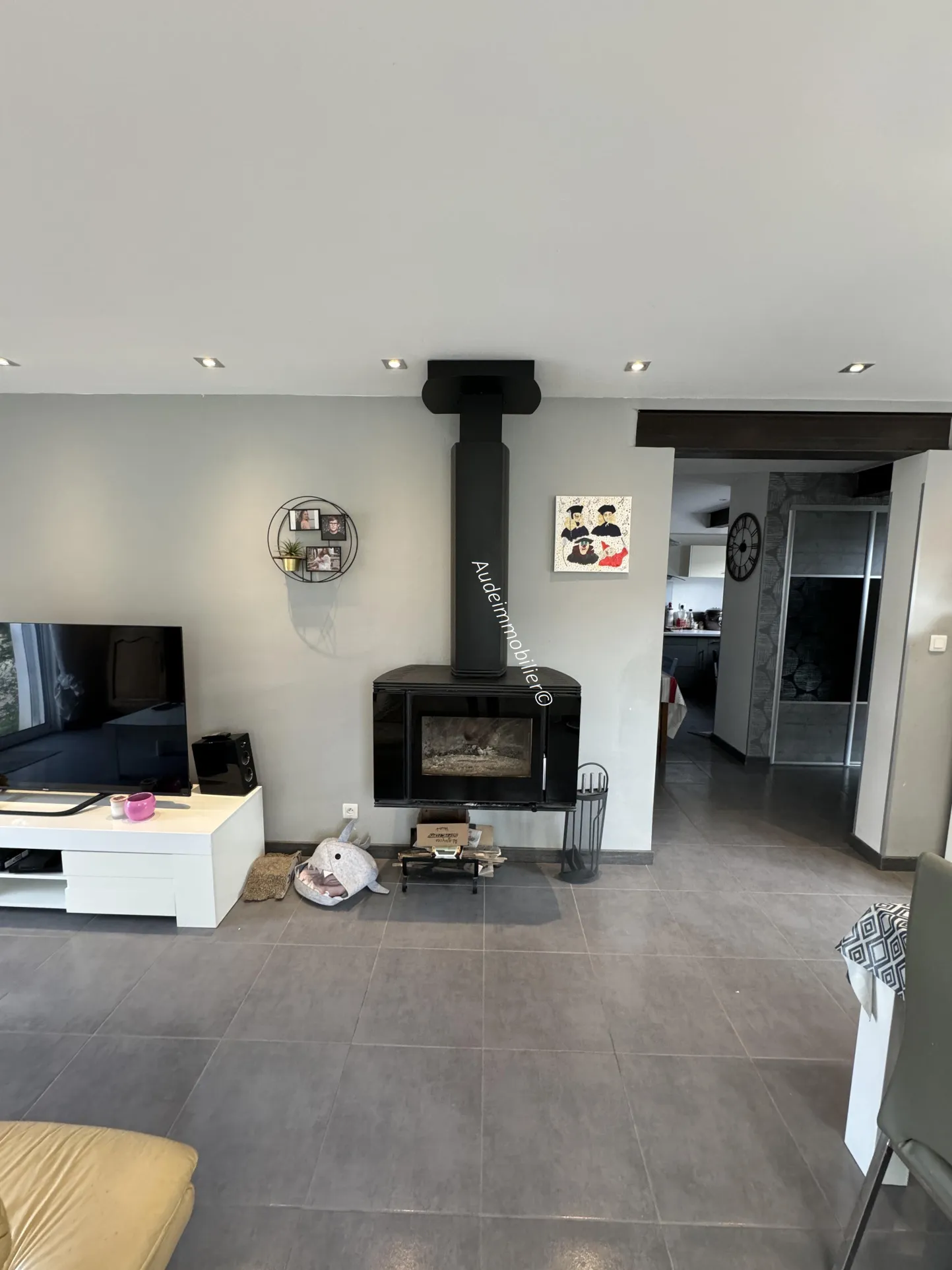 Maison à Limoux avec jardin, garage et piscine 