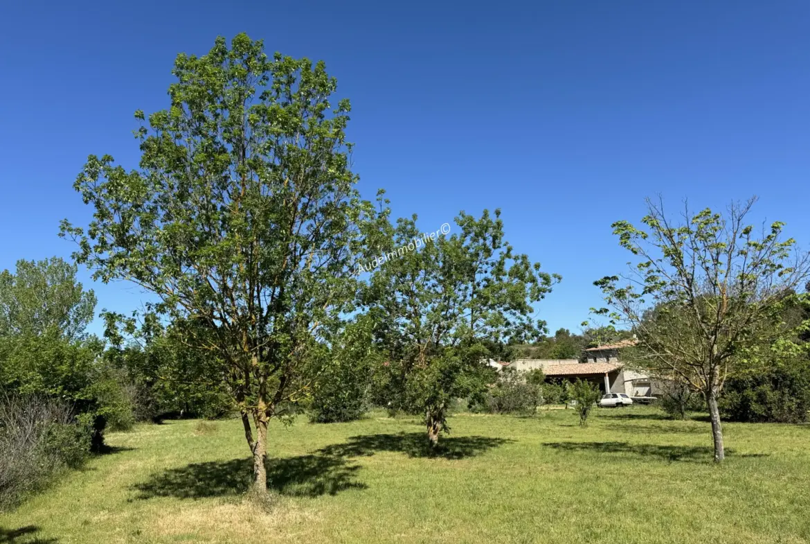 Maison à Limoux avec jardin, garage et piscine 