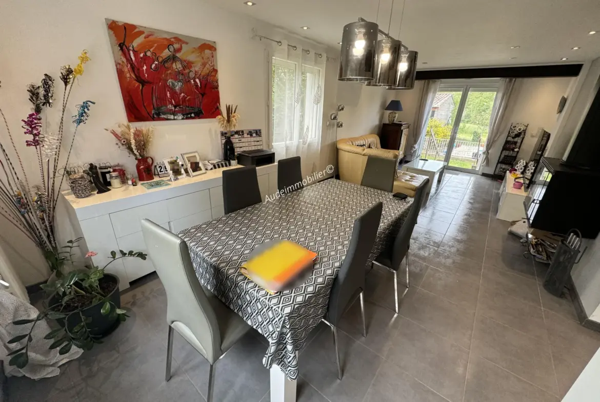 Maison à Limoux avec jardin, garage et piscine 