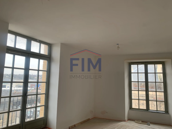 Appartement F2 à Dieppe avec vue sur le port de plaisance 