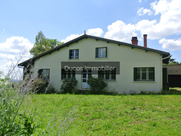 Maison à vendre sur les hauteurs de Marmande avec terrain de 1,45 hectares