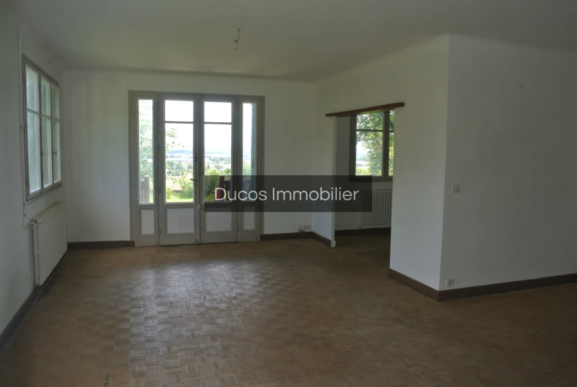 Maison à vendre sur les hauteurs de Marmande avec terrain de 1,45 hectares 
