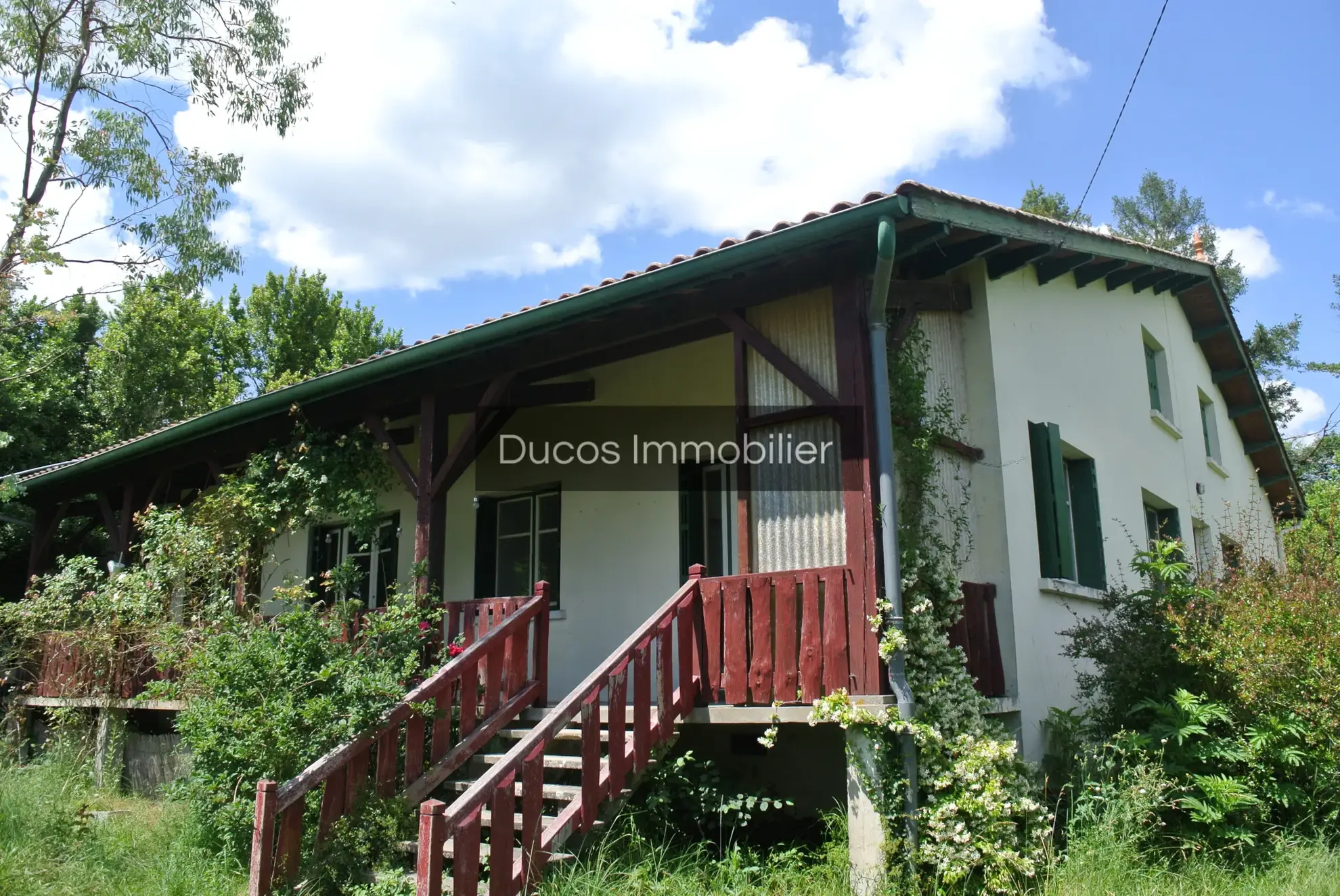 Maison à vendre sur les hauteurs de Marmande avec terrain de 1,45 hectares 