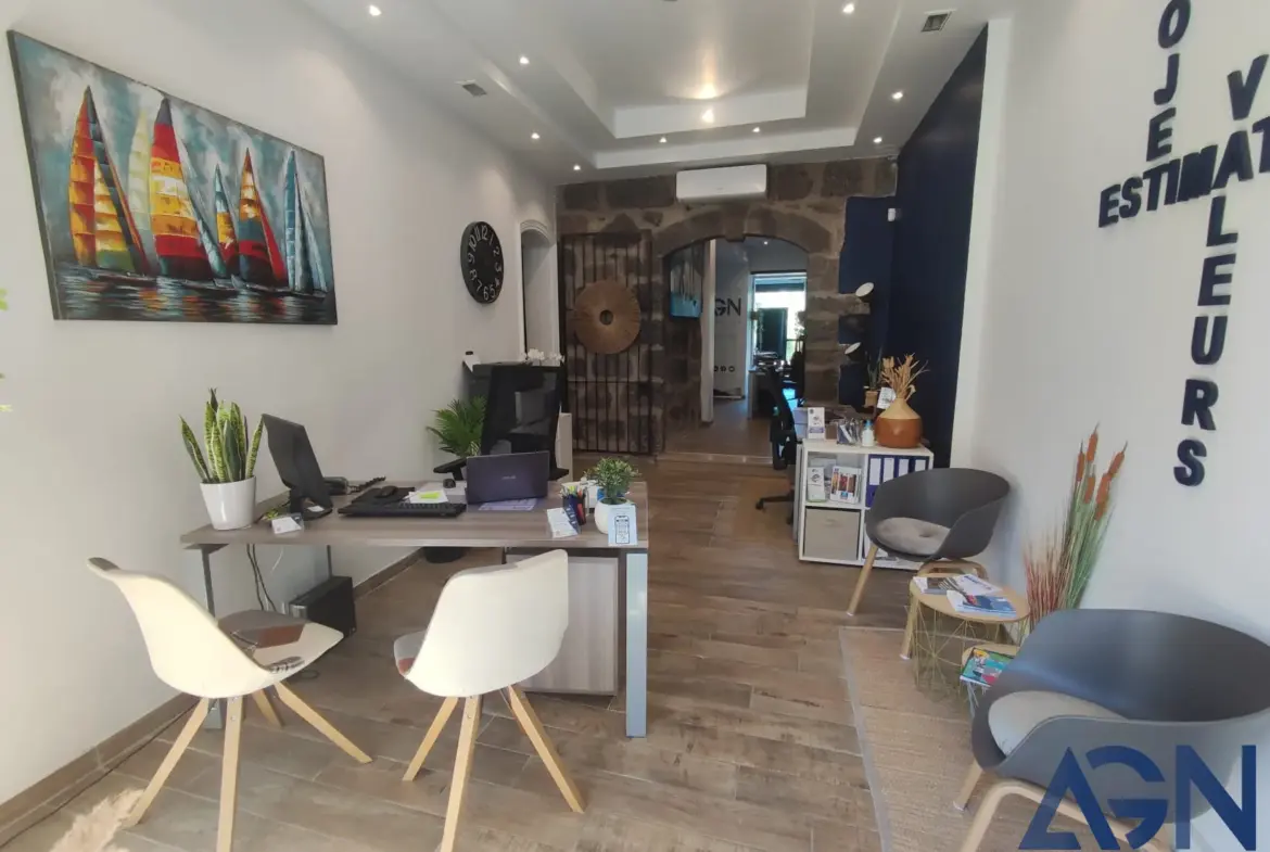 À VENDRE : Appartement 2 pièces de 37,76 m² avec cour à Béziers 