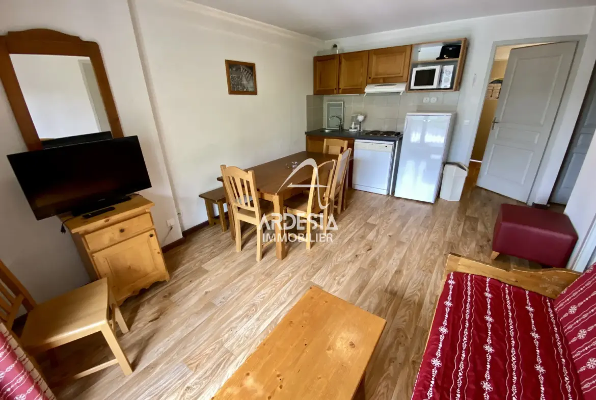À vendre : Appartement 42m2 à Albiez-Montrond avec 2 chambres et vue 