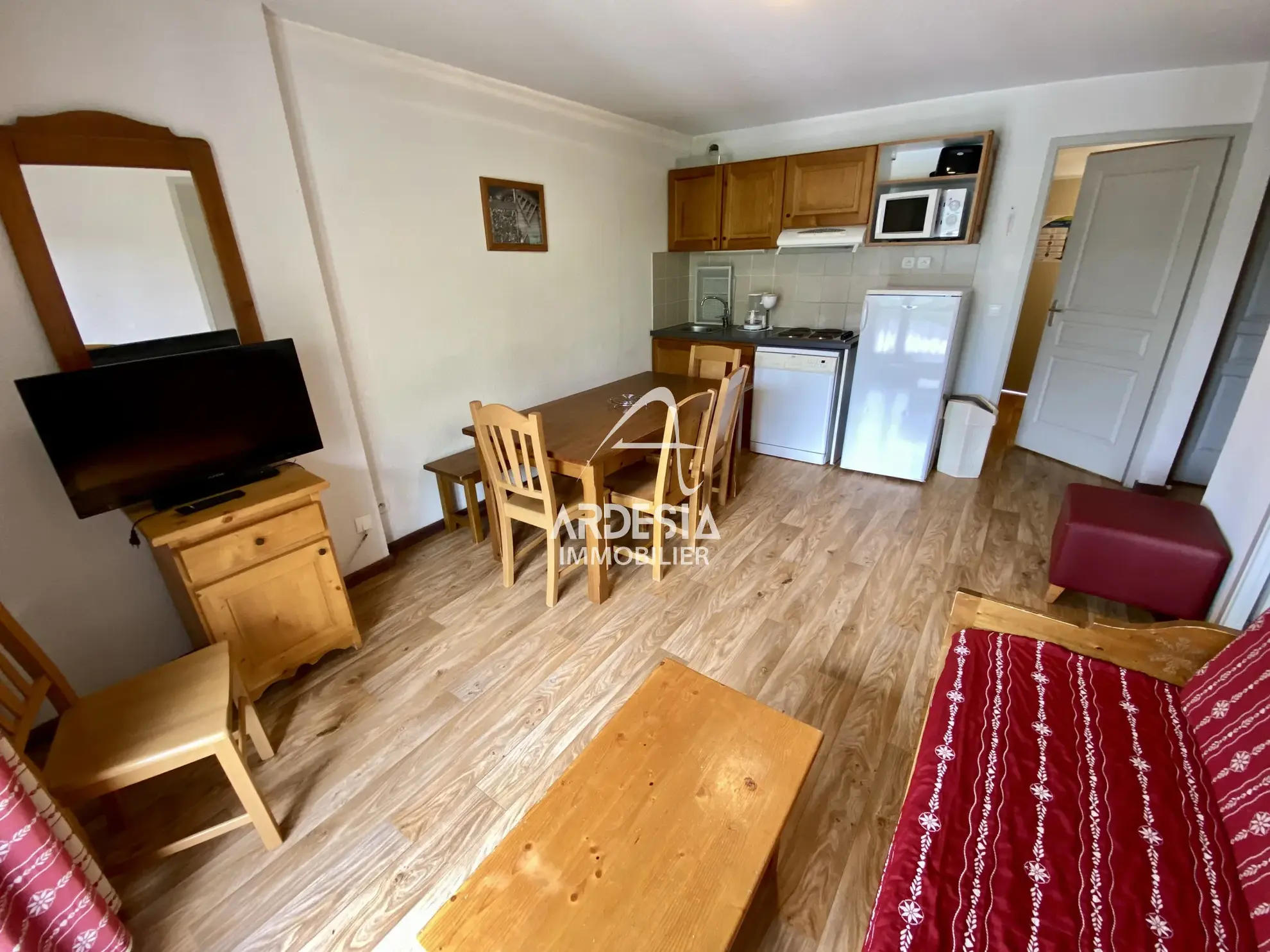 À vendre : Appartement 42m2 à Albiez-Montrond avec 2 chambres et vue 
