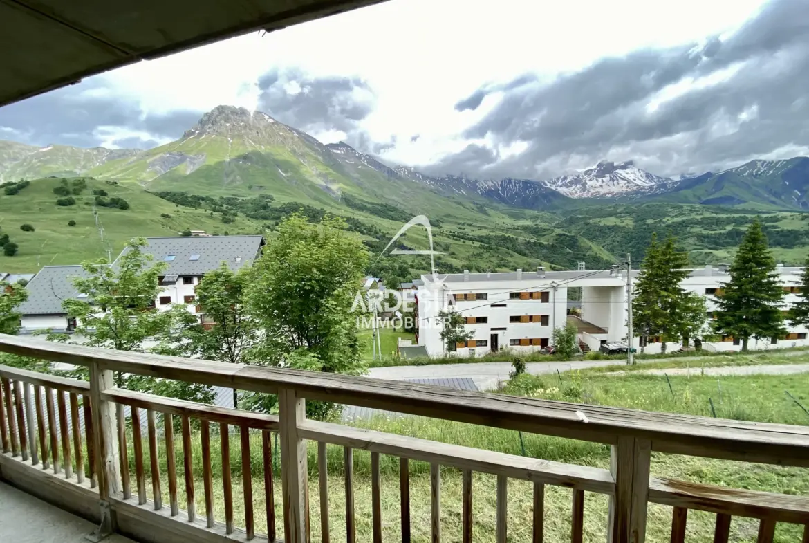 À vendre : Appartement 42m2 à Albiez-Montrond avec 2 chambres et vue 
