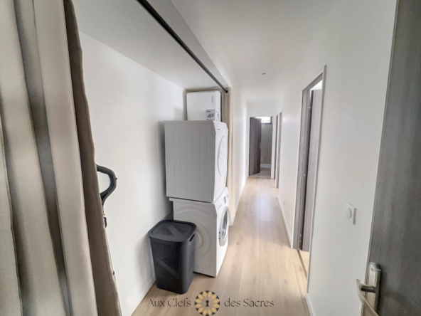 Appartement rénové 3 chambres 73 m² + jardin 54 m² à Reims 