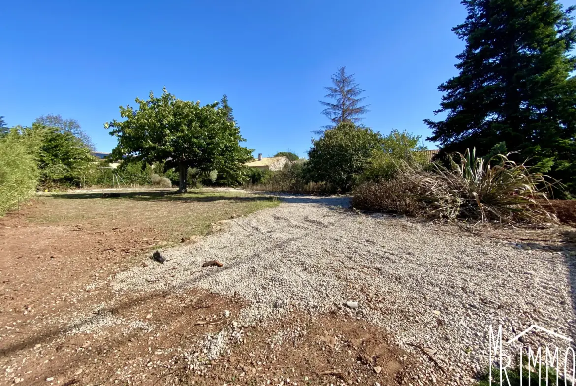 Terrain constructible à Canet hors lotissement - Une opportunité à saisir 