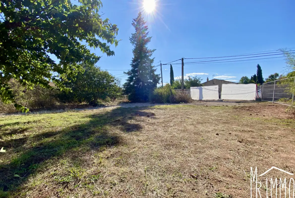Terrain constructible à Canet hors lotissement - Une opportunité à saisir 