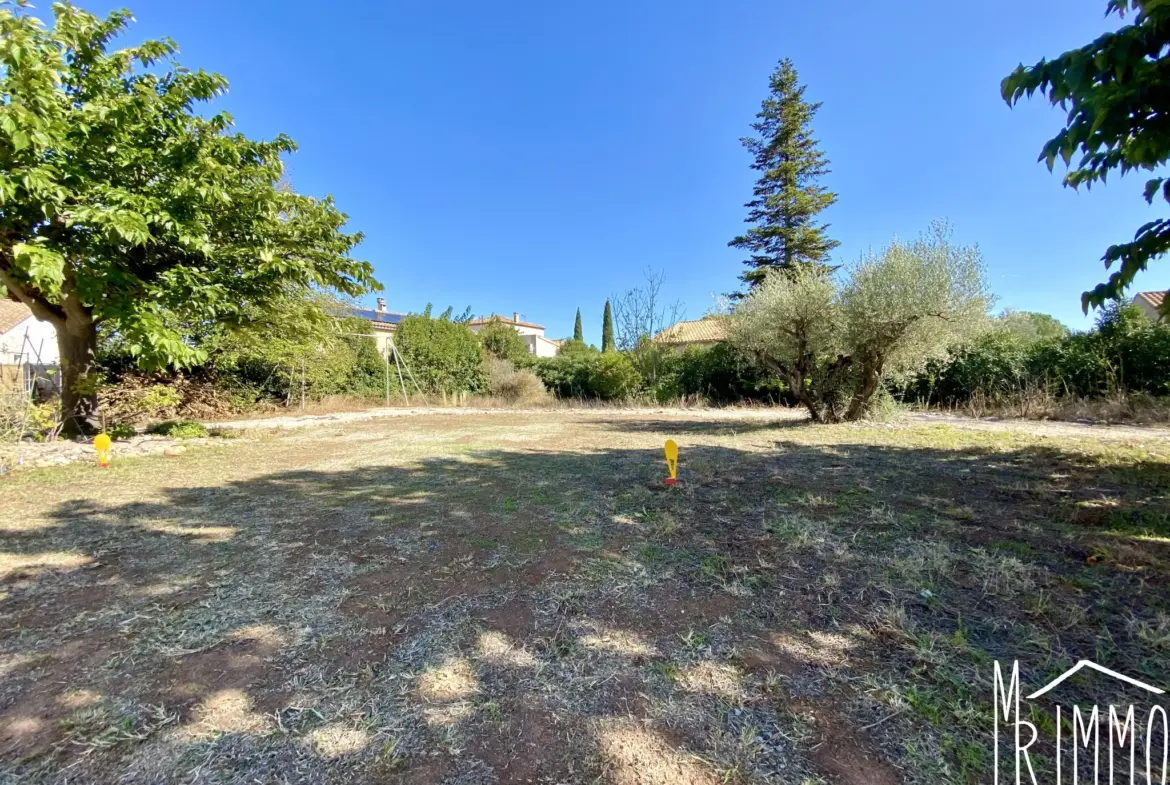 Terrain constructible à Canet hors lotissement - Une opportunité à saisir 