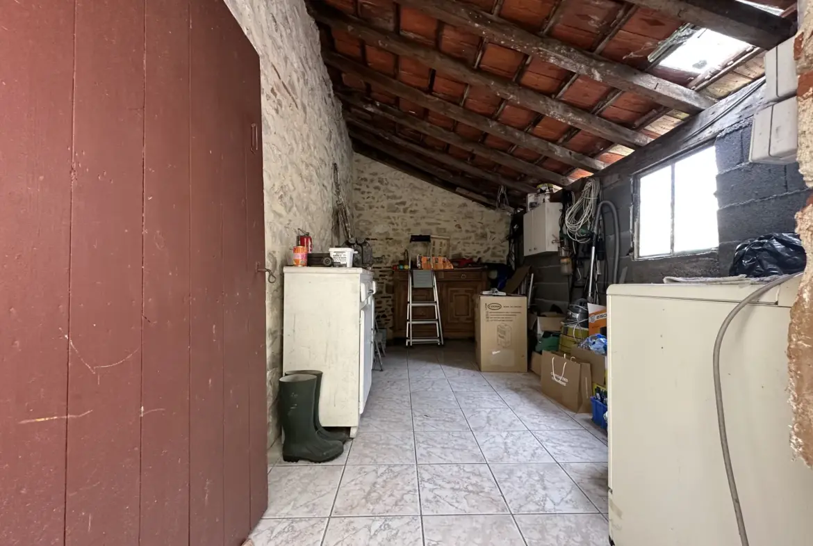 Maison de ville en pierre avec jardin à Villeneuve-sur-Lot 
