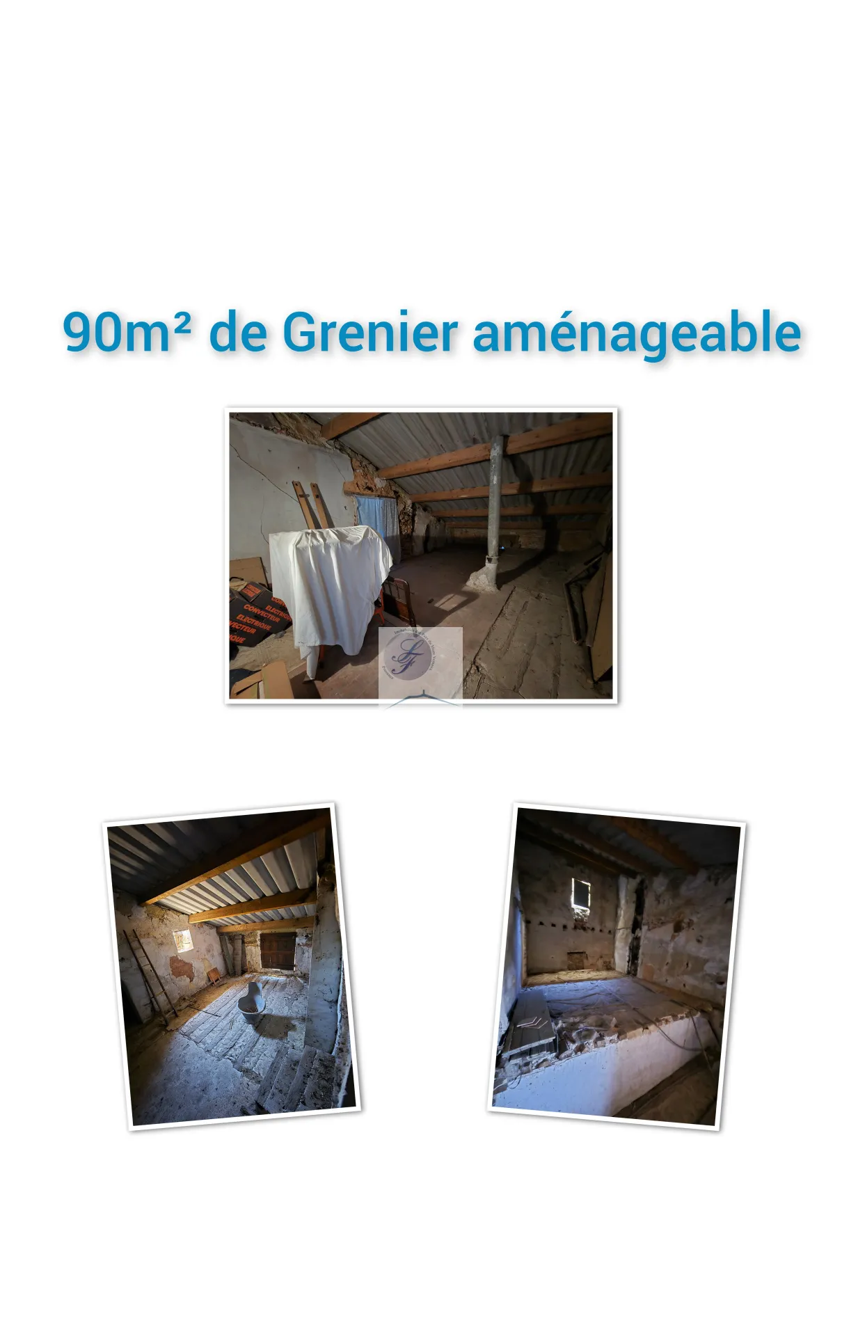 Maison de village à rénover près de Bédoin avec jardin et garage 