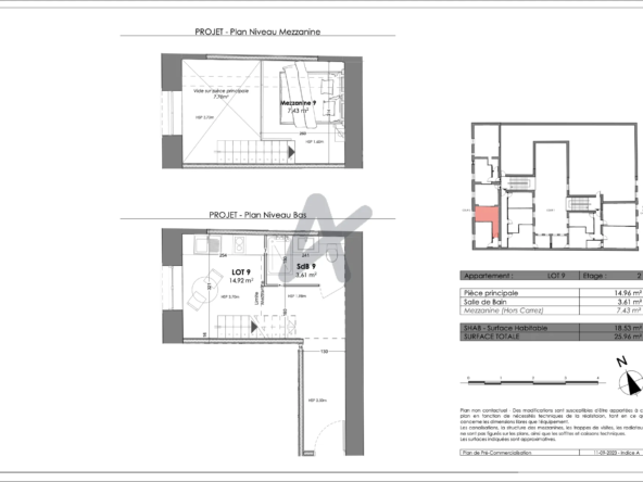 Appartement Destination Commerciale - Sous Destination Hôtellerie à Lyon 