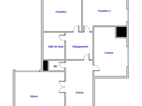 À Montmagny, appartement avec 2 chambres à vendre 