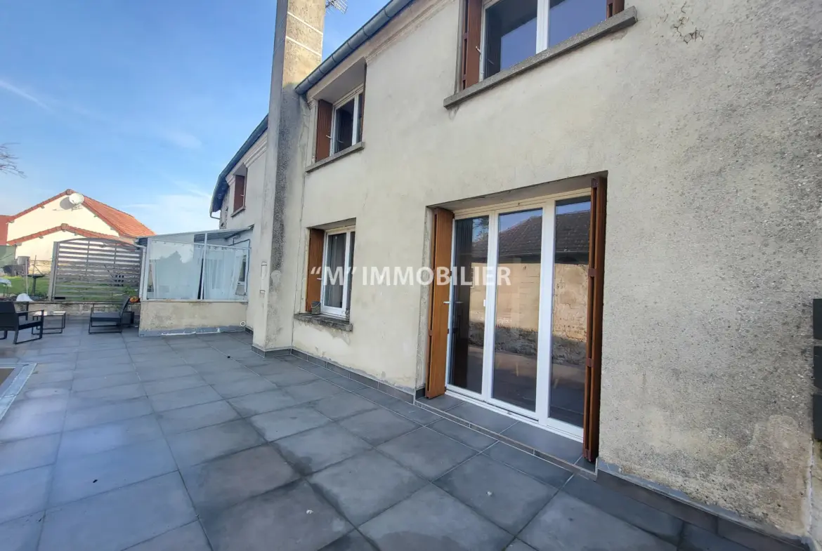 Maison indépendante 4 chambres avec vue sur vignobles à Saacy-sur-Marne 