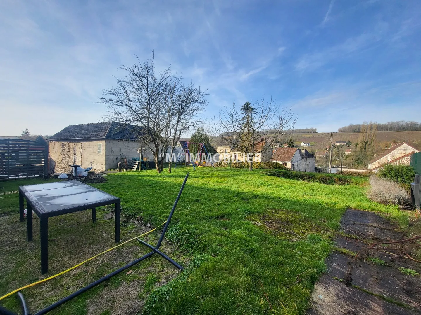 Maison indépendante 4 chambres avec vue sur vignobles à Saacy-sur-Marne 