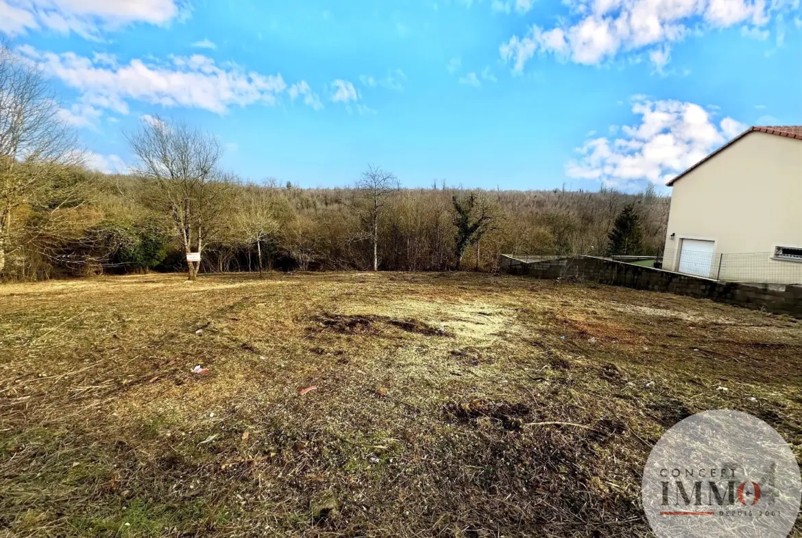 Terrain constructible à Liverdun - 2723 m² avec vue sur la forêt 