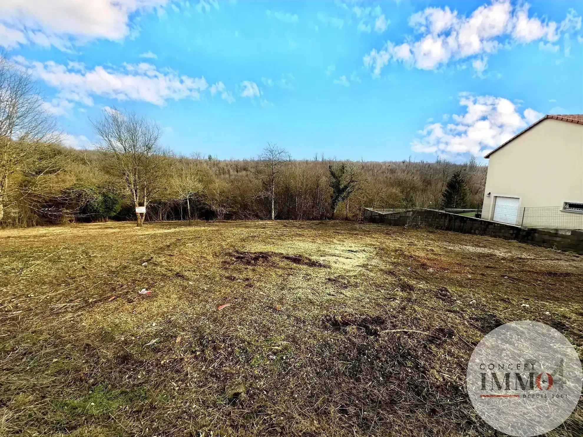 Terrain constructible à Liverdun - 2723 m² avec vue sur la forêt 