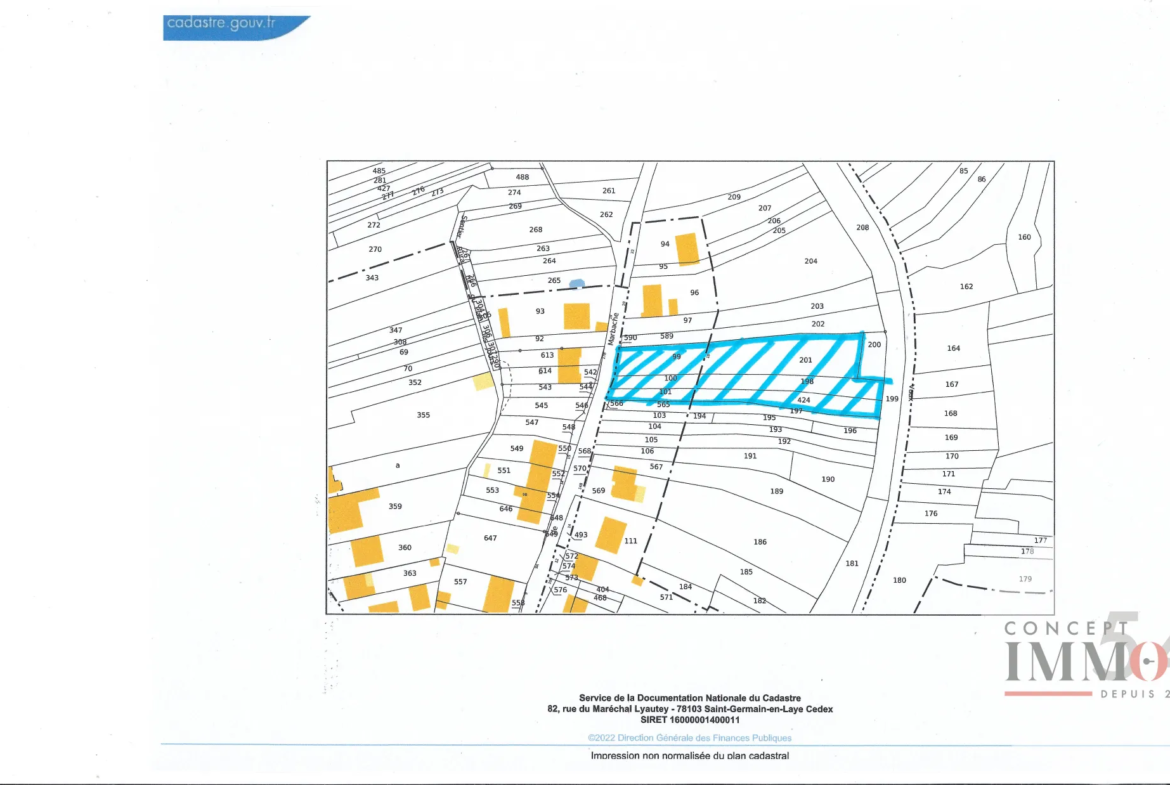 Terrain constructible à Liverdun - 2723 m² avec vue sur la forêt 