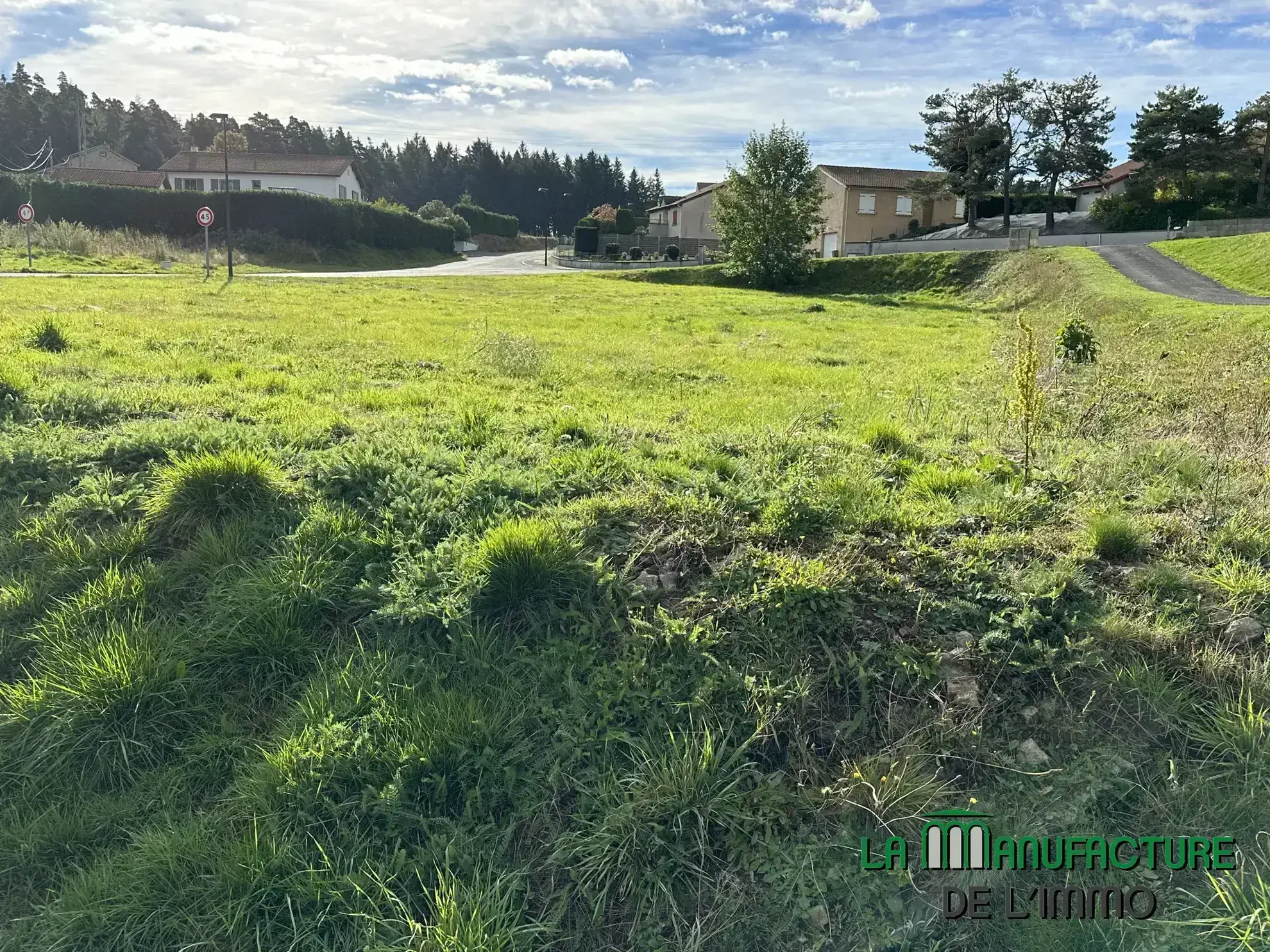 Terrain constructible à Montfaucon-en-Velay de 1574 m² 