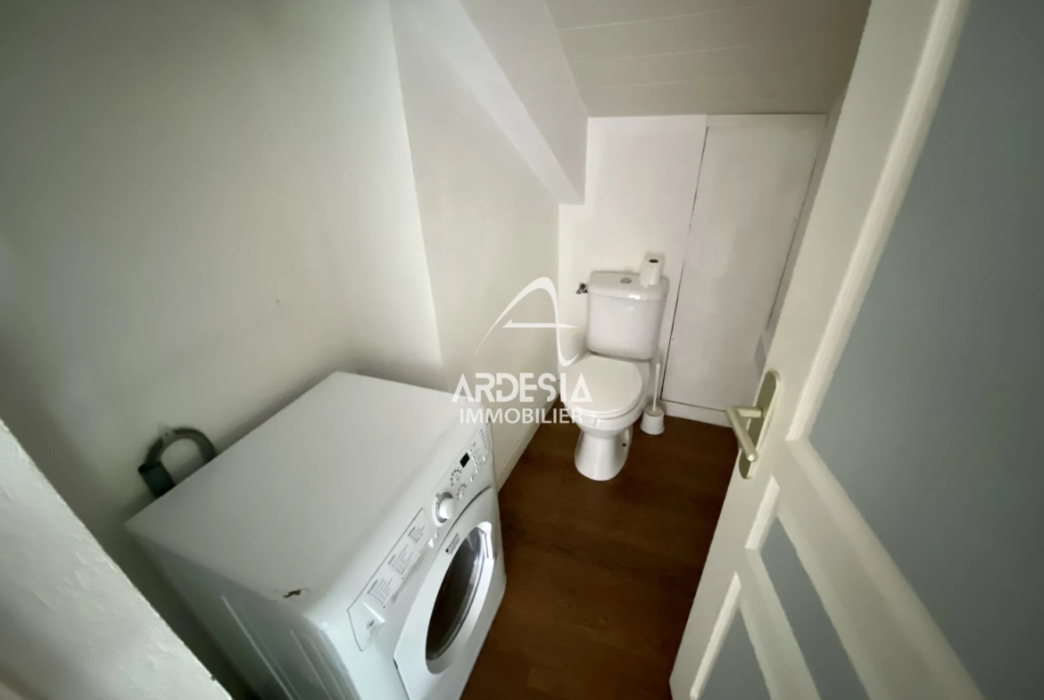 Vente : Appartement T2 avec Jardin à Saint-Julien-Mont-Denis 