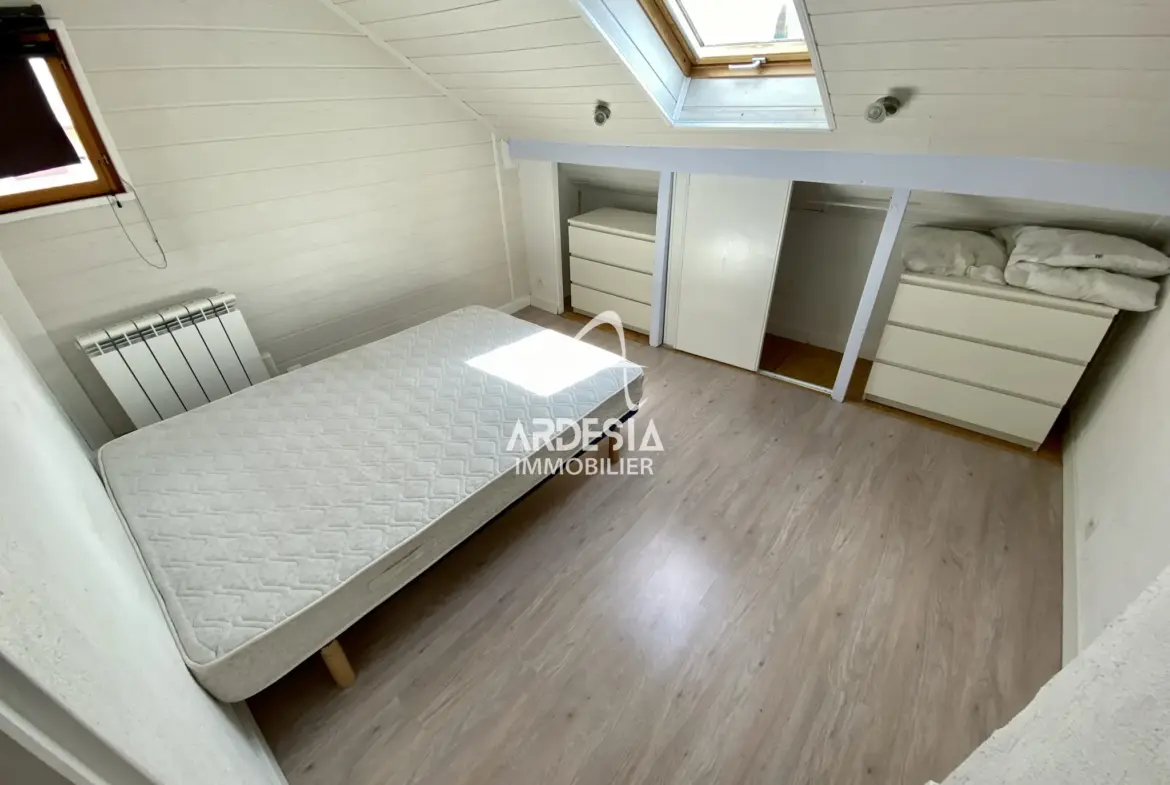 Vente : Appartement T2 avec Jardin à Saint-Julien-Mont-Denis 