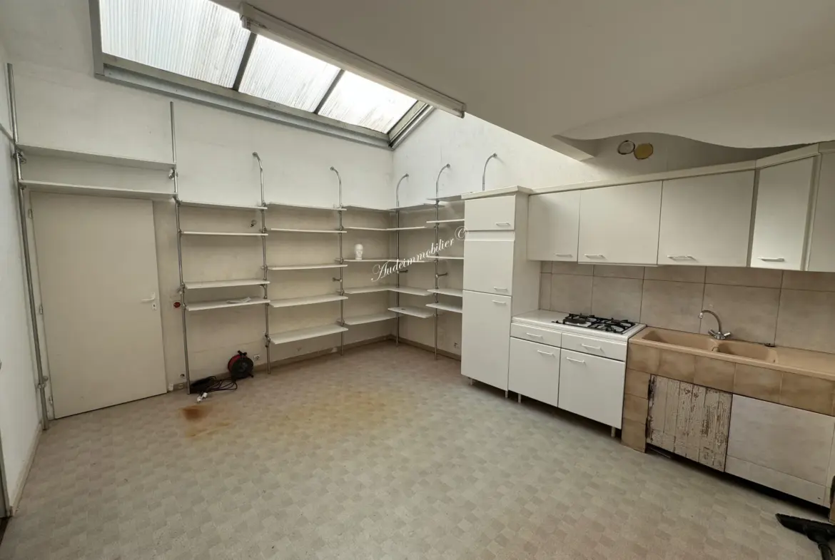 À vendre : Ensemble de deux maisons avec jardins à Couiza 