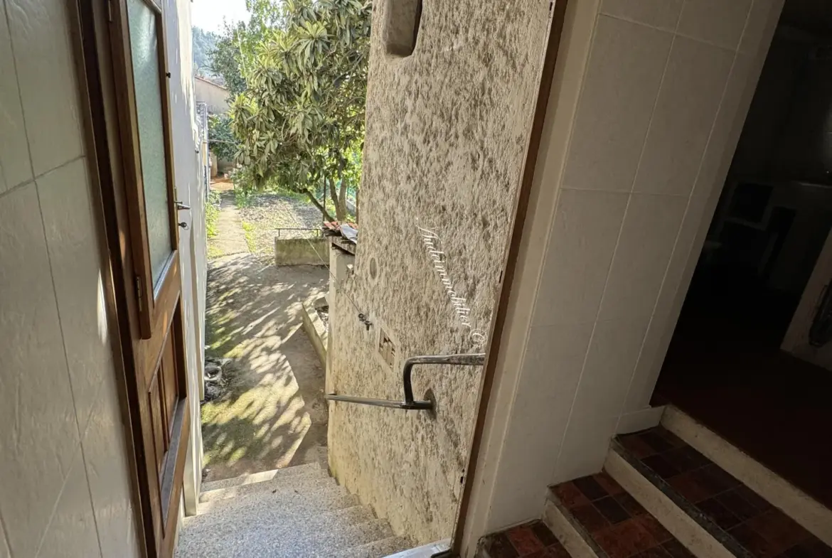 À vendre : Ensemble de deux maisons avec jardins à Couiza 