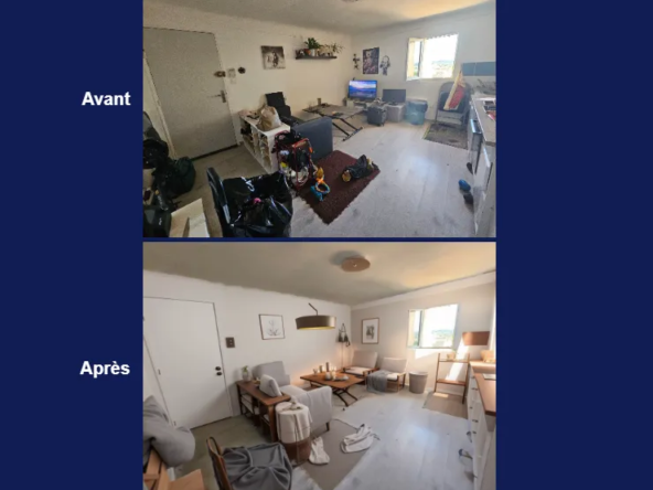À vendre : Appartement T2 loué à LA GARDE 