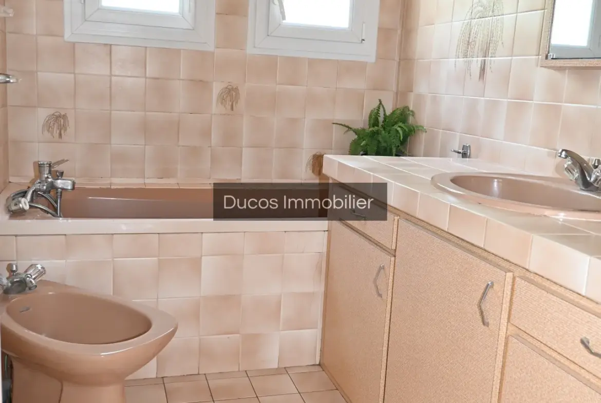 Maison au cœur de Marmande avec 3 chambres et jardin arboré 