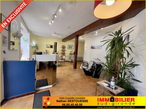 Immeuble à vendre au centre de Landiras