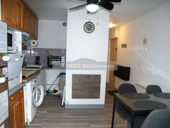 À vendre : F2 de 28 m² avec parking à Cavalaire-sur-Mer
