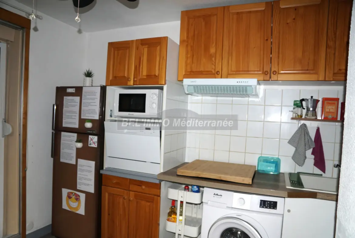 À vendre : F2 de 28 m² avec parking à Cavalaire-sur-Mer 