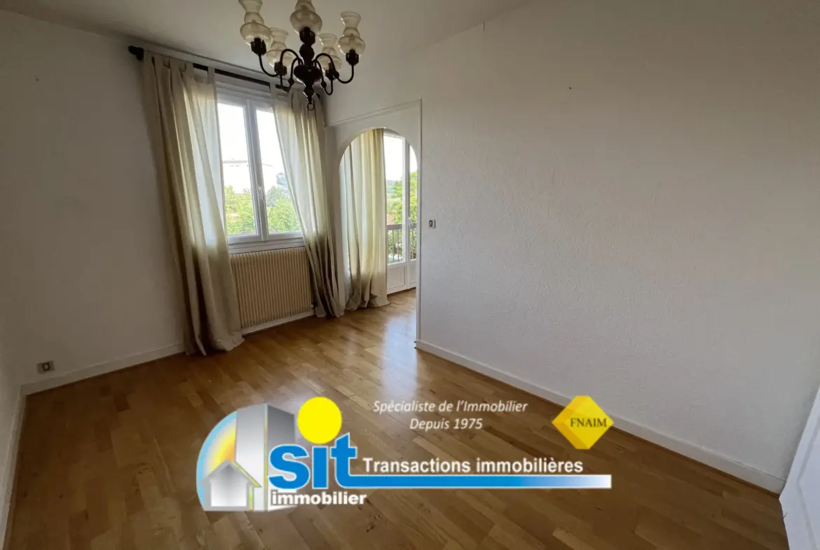 À vendre : Appartement type 4 à Pont-Evêque - 72,55 m² 