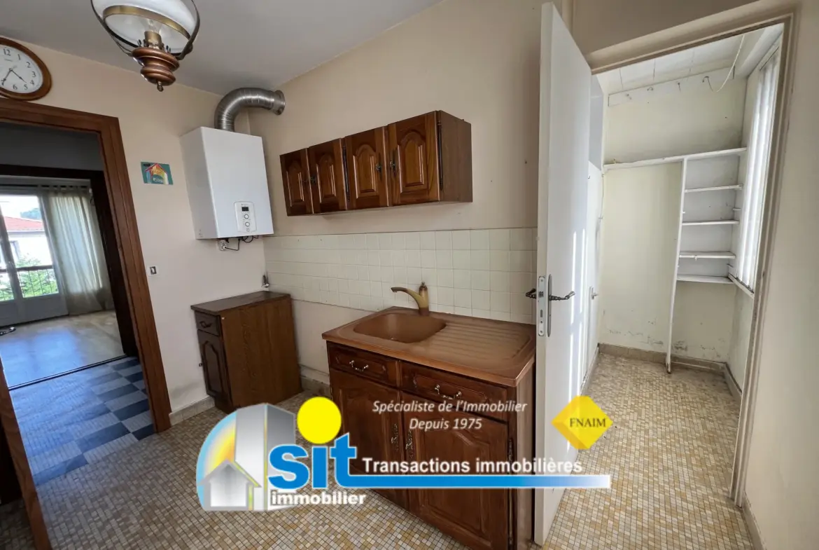 À vendre : Appartement type 4 à Pont-Evêque - 72,55 m² 