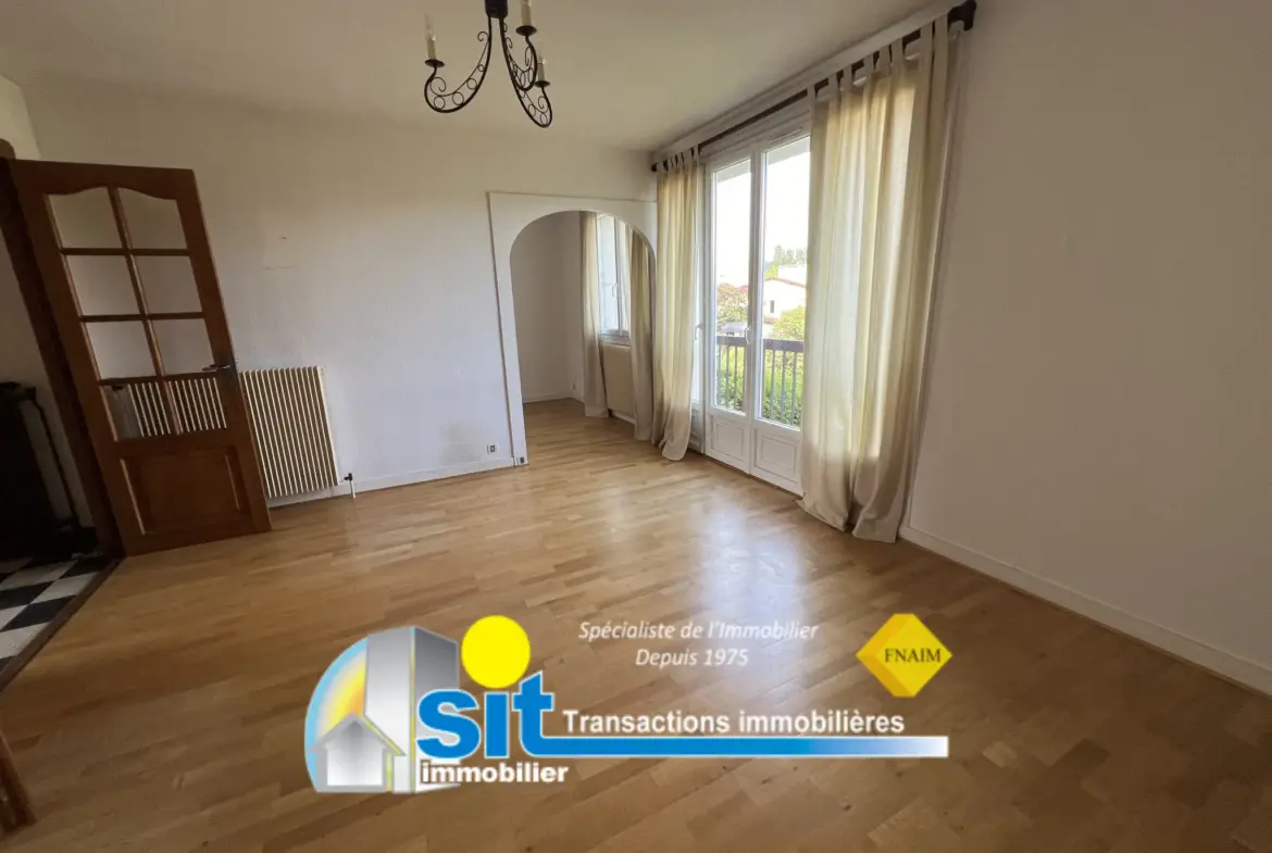 À vendre : Appartement type 4 à Pont-Evêque - 72,55 m² 