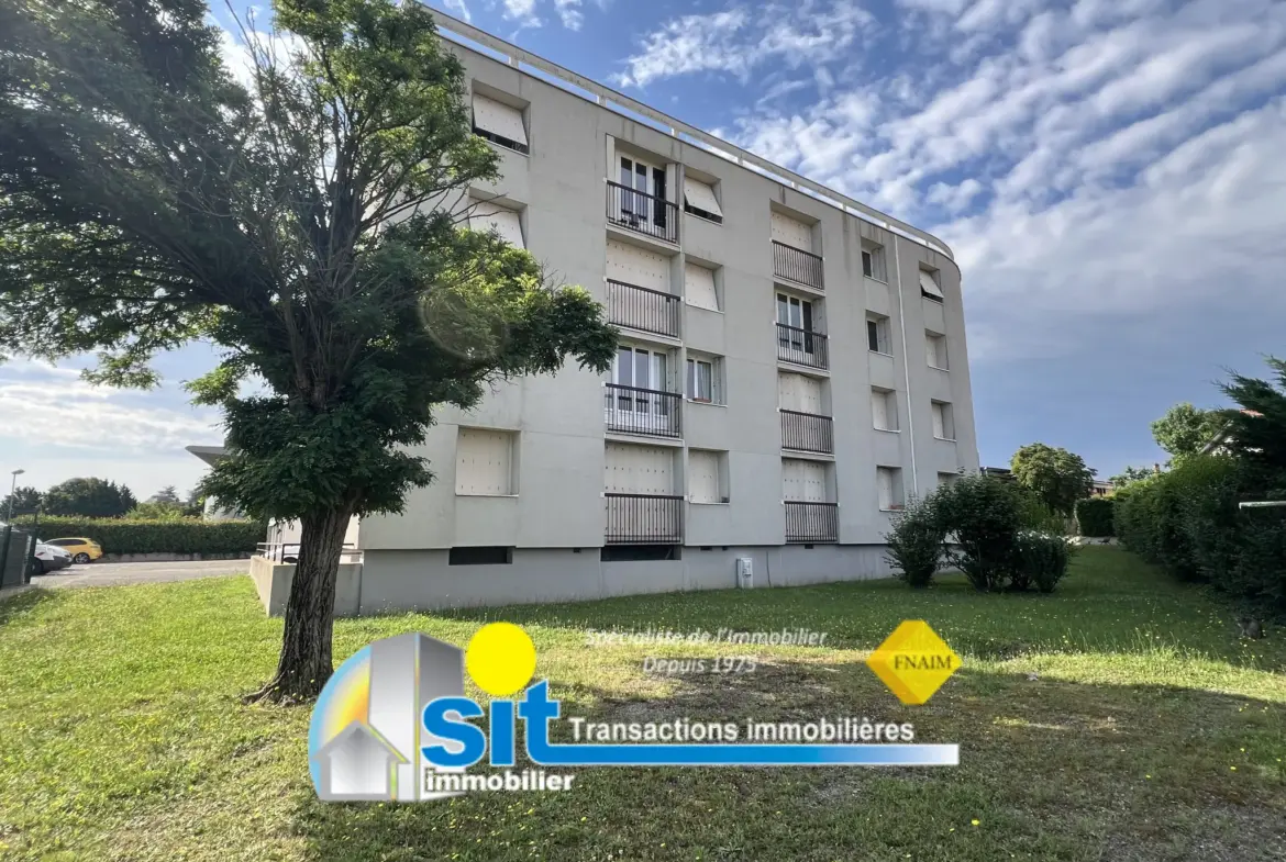 À vendre : Appartement type 4 à Pont-Evêque - 72,55 m² 