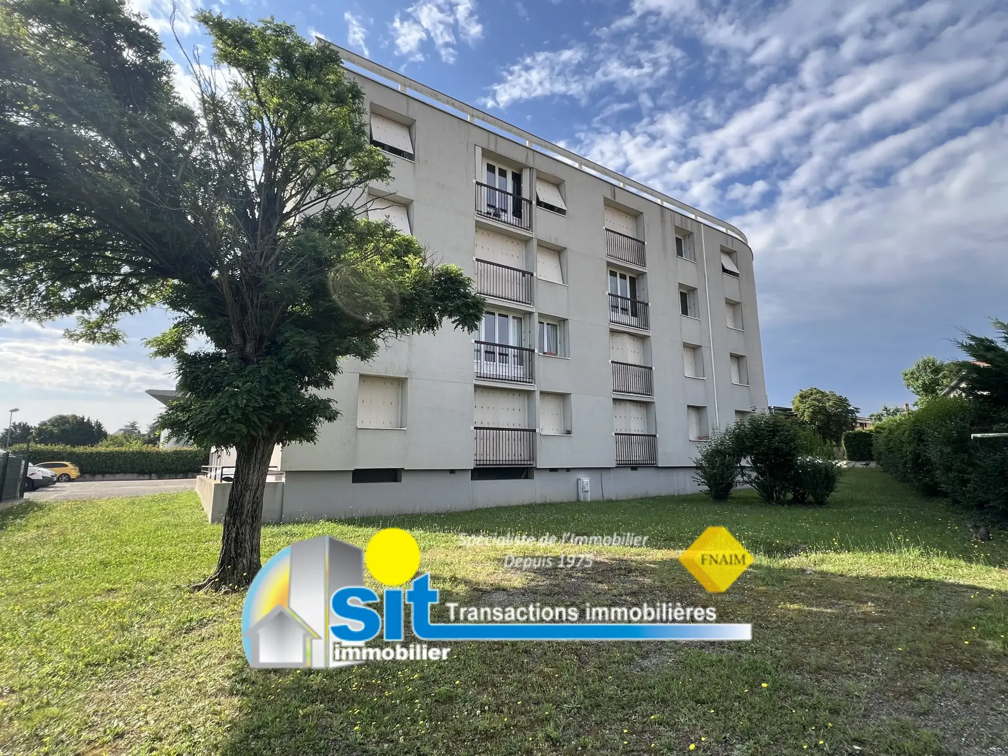À vendre : Appartement type 4 à Pont-Evêque - 72,55 m² 