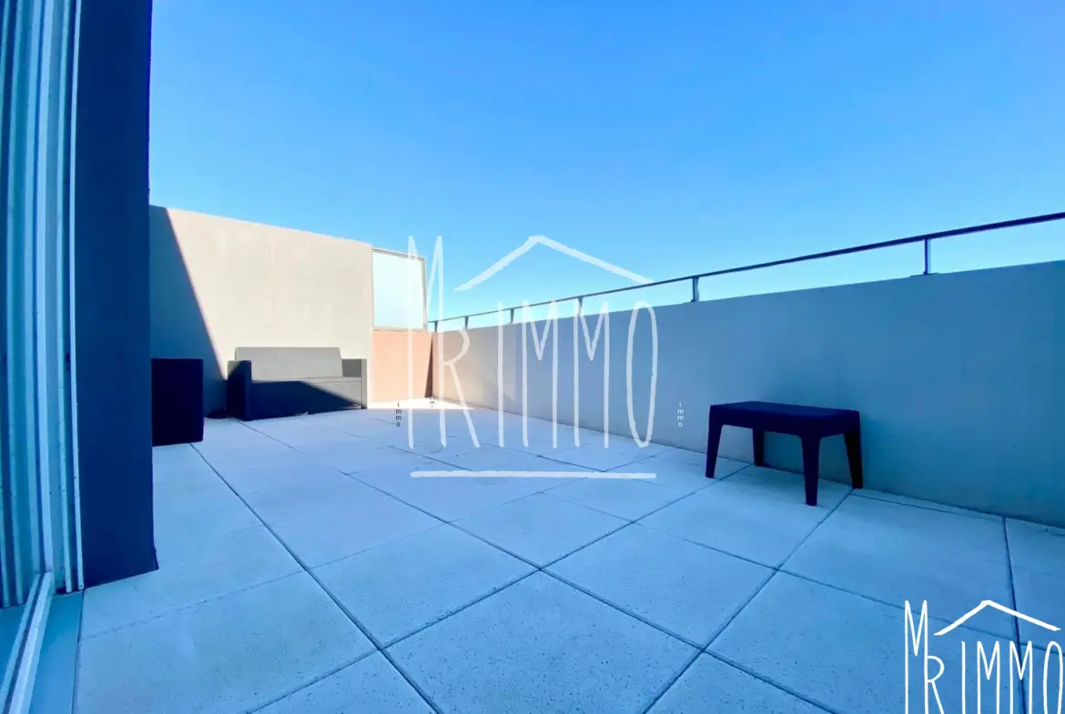 Appartement T2 lumineux à Juvignac avec terrasse 